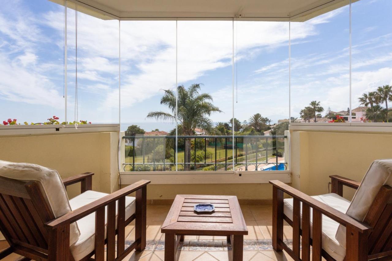 Homeforguest Front Line Beach Apartment In Hacienda Playa Marbella Eksteriør bilde
